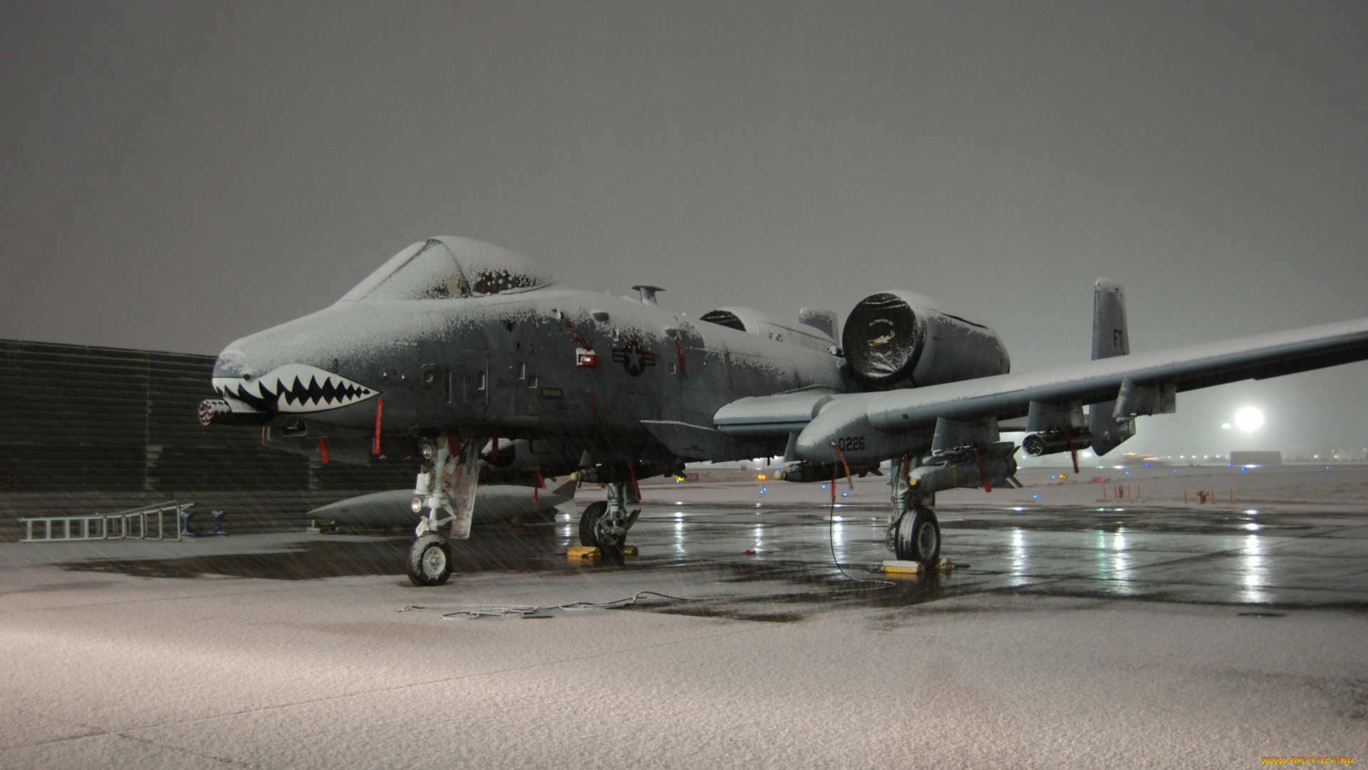 авиация, авиационный, пейзаж, креатив, снег