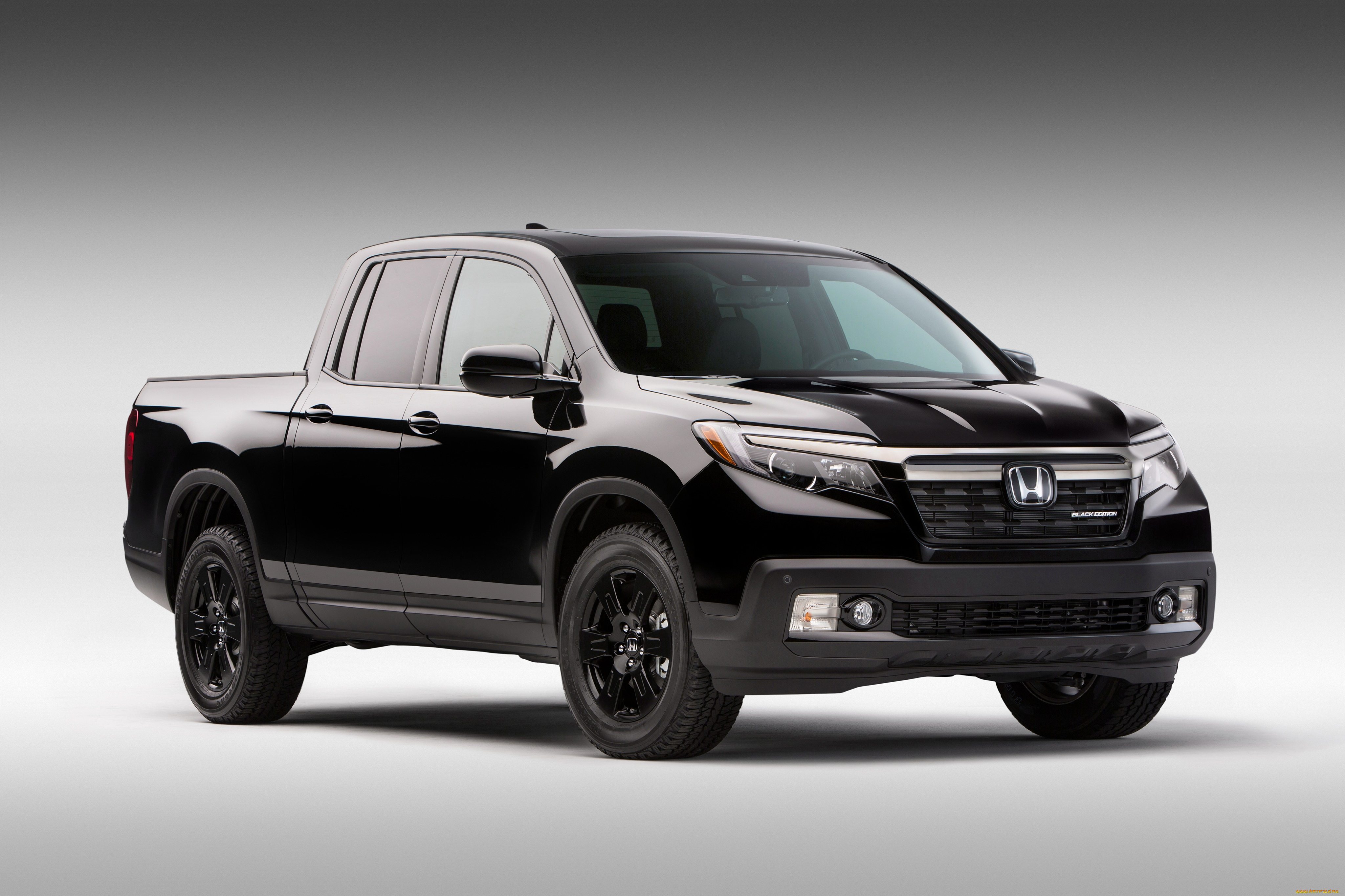 автомобили, honda, 2017г, black, edition, ridgeline