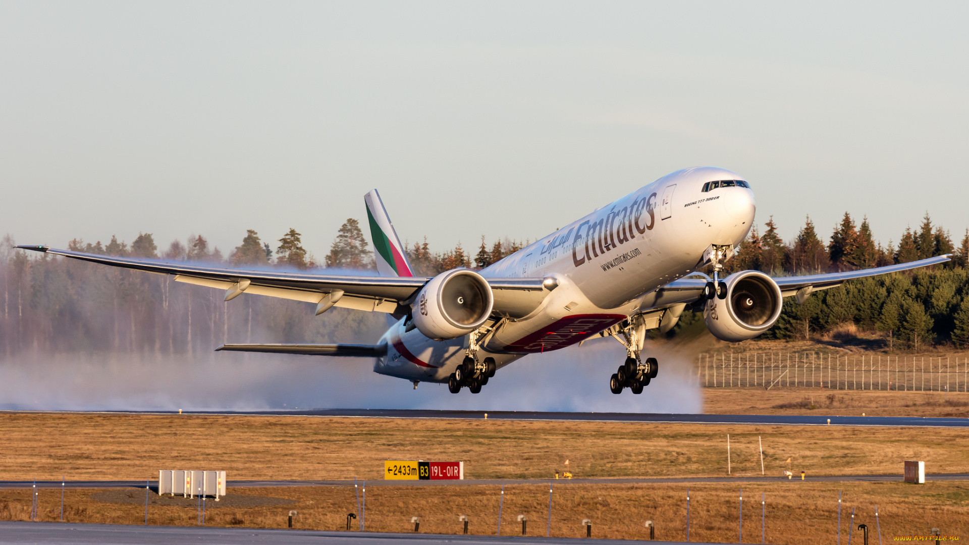 boeing, 777-31h, er, авиация, пассажирские, самолёты, авиалайнер