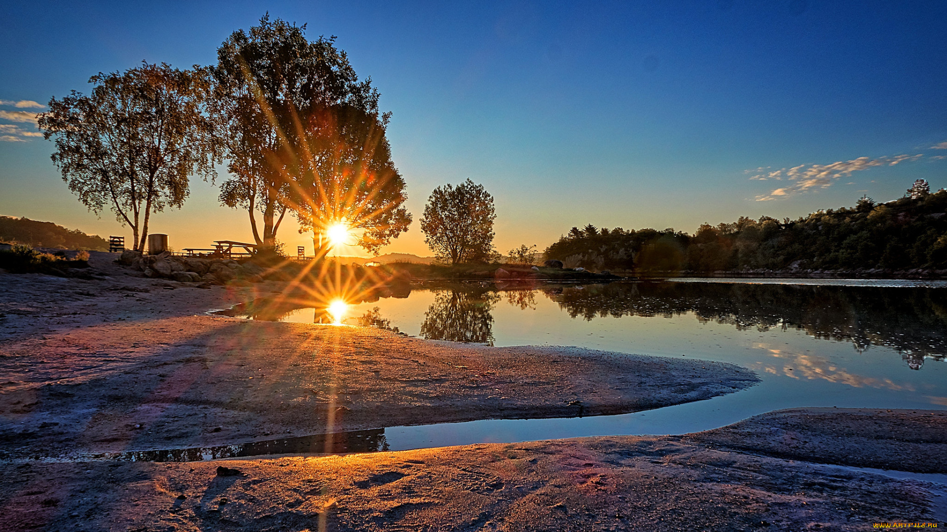 природа, восходы, закаты, рассвет