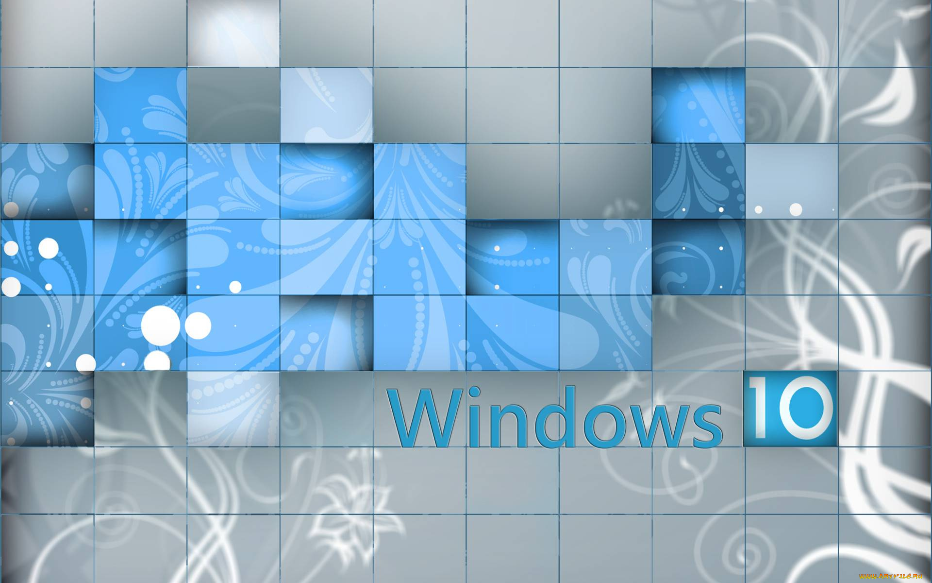 компьютеры, windows, , 10, фон, логотип