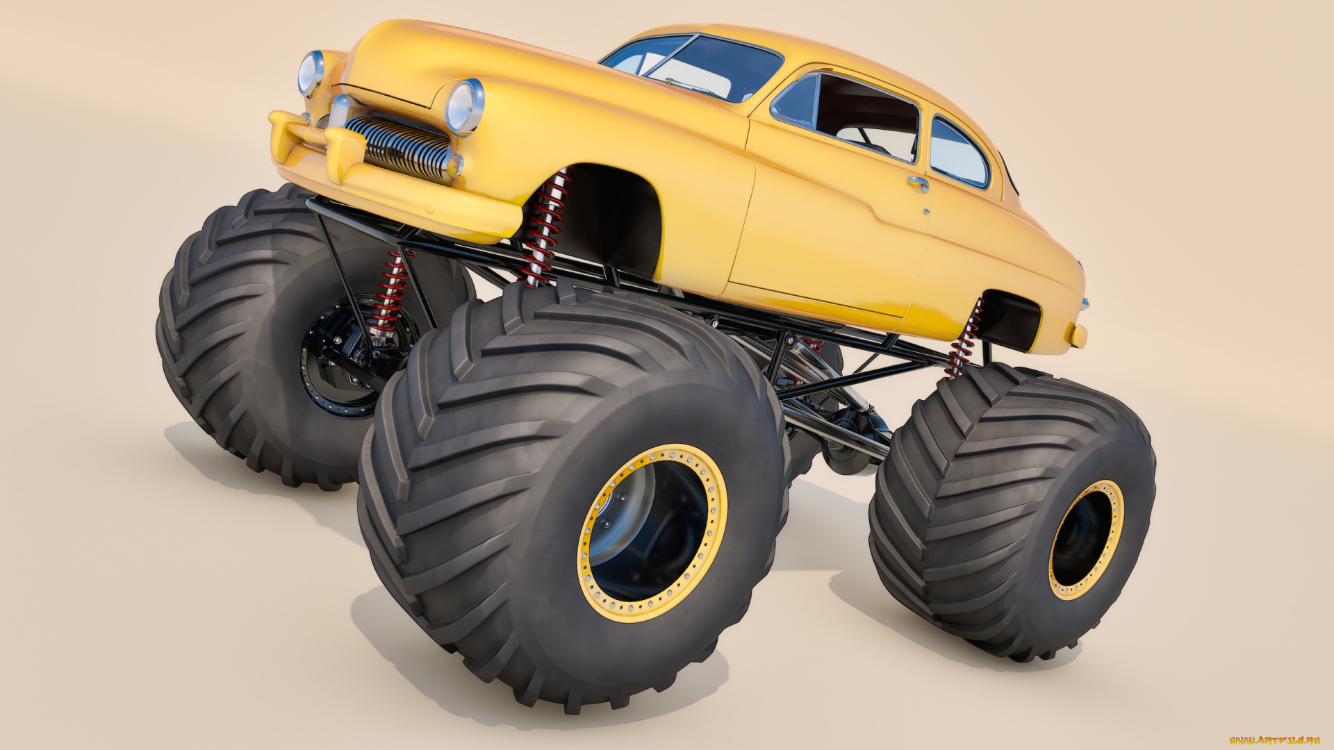 автомобили, 3д, автомобиль, фон