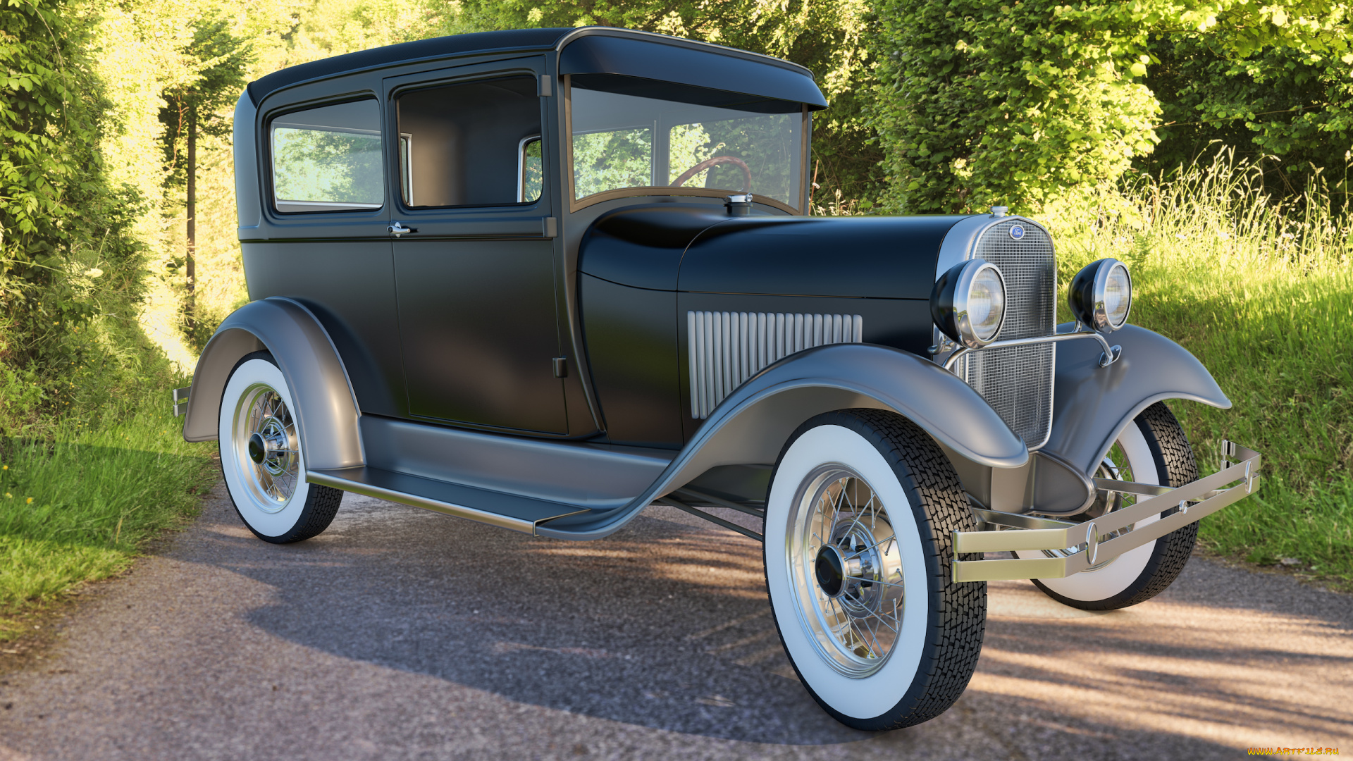 автомобили, 3д, автомобиль, фон