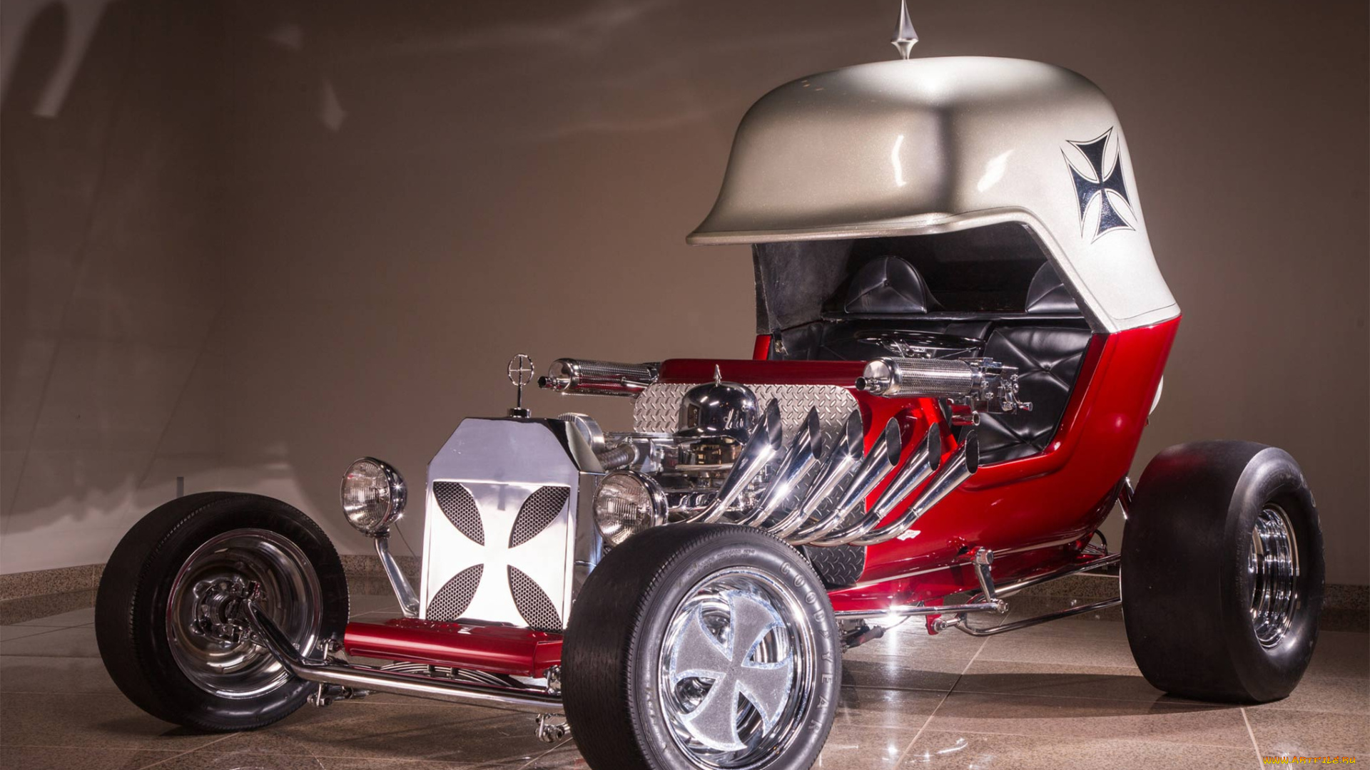 автомобили, custom, classic, car, redbaron