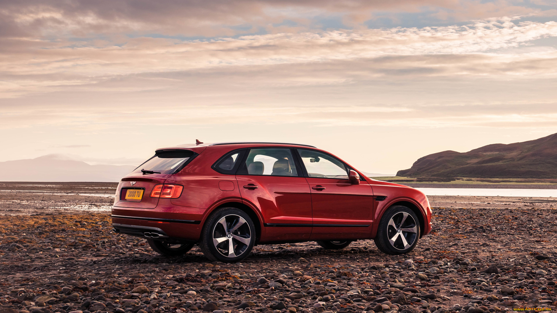 bentley, bentayga, v8, 2018, автомобили, bentley, 2018, v8, bentayga, red