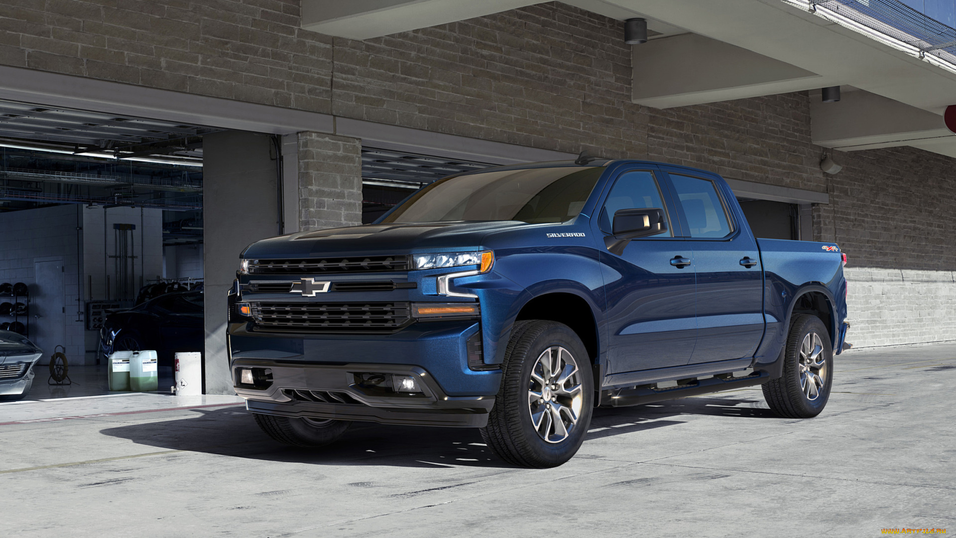 chevrolet, silverado, 2019, автомобили, chevrolet, silverado, blue, 2019