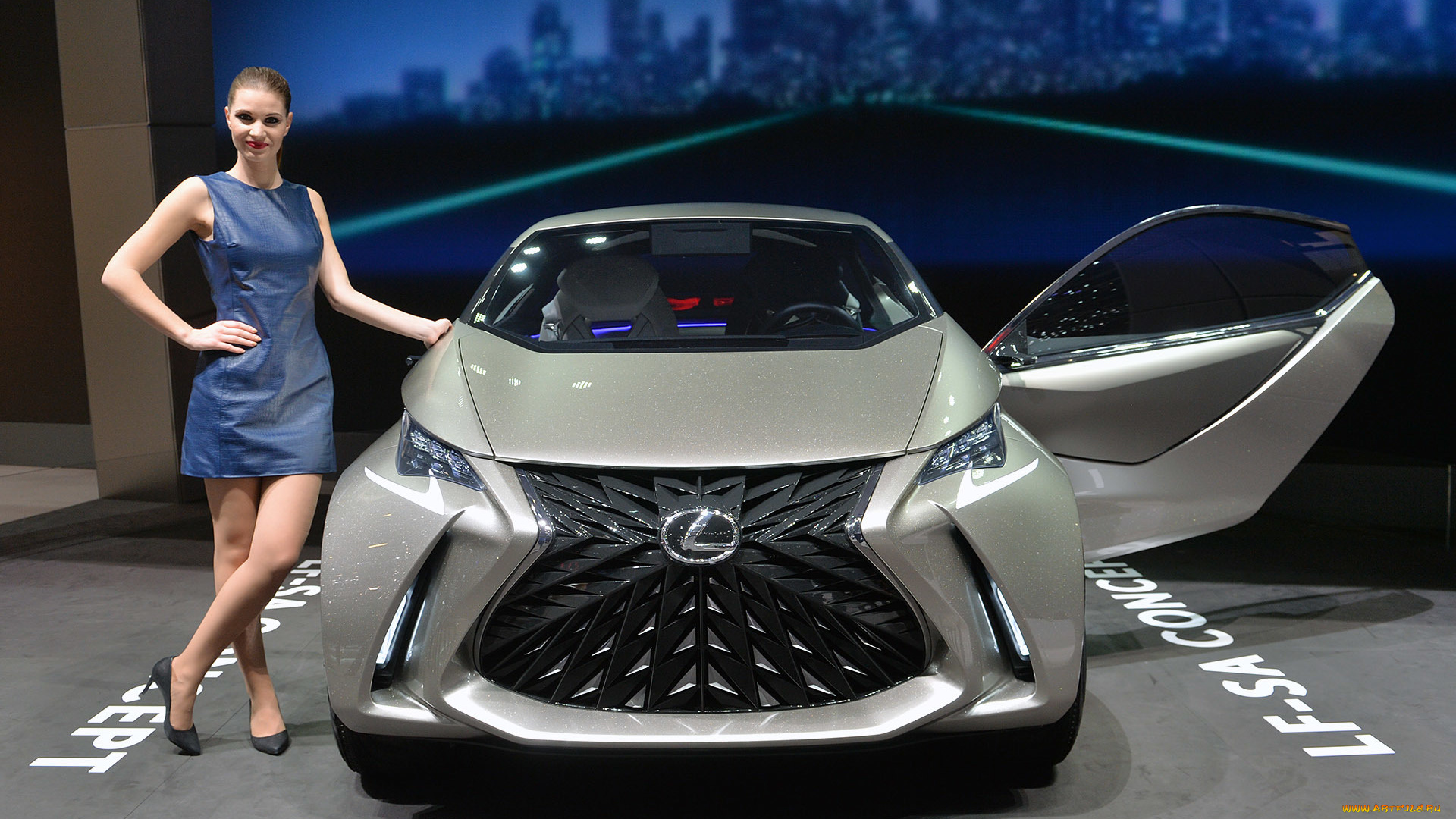 lexus, автомобили, -авто, с, девушками, автомобиль, девушка