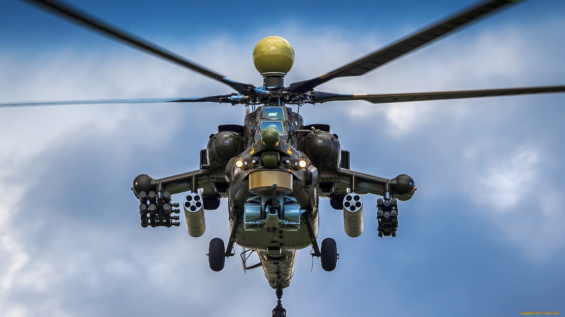 mi-28n, night, hunter, авиация, вертолёты, вертушка