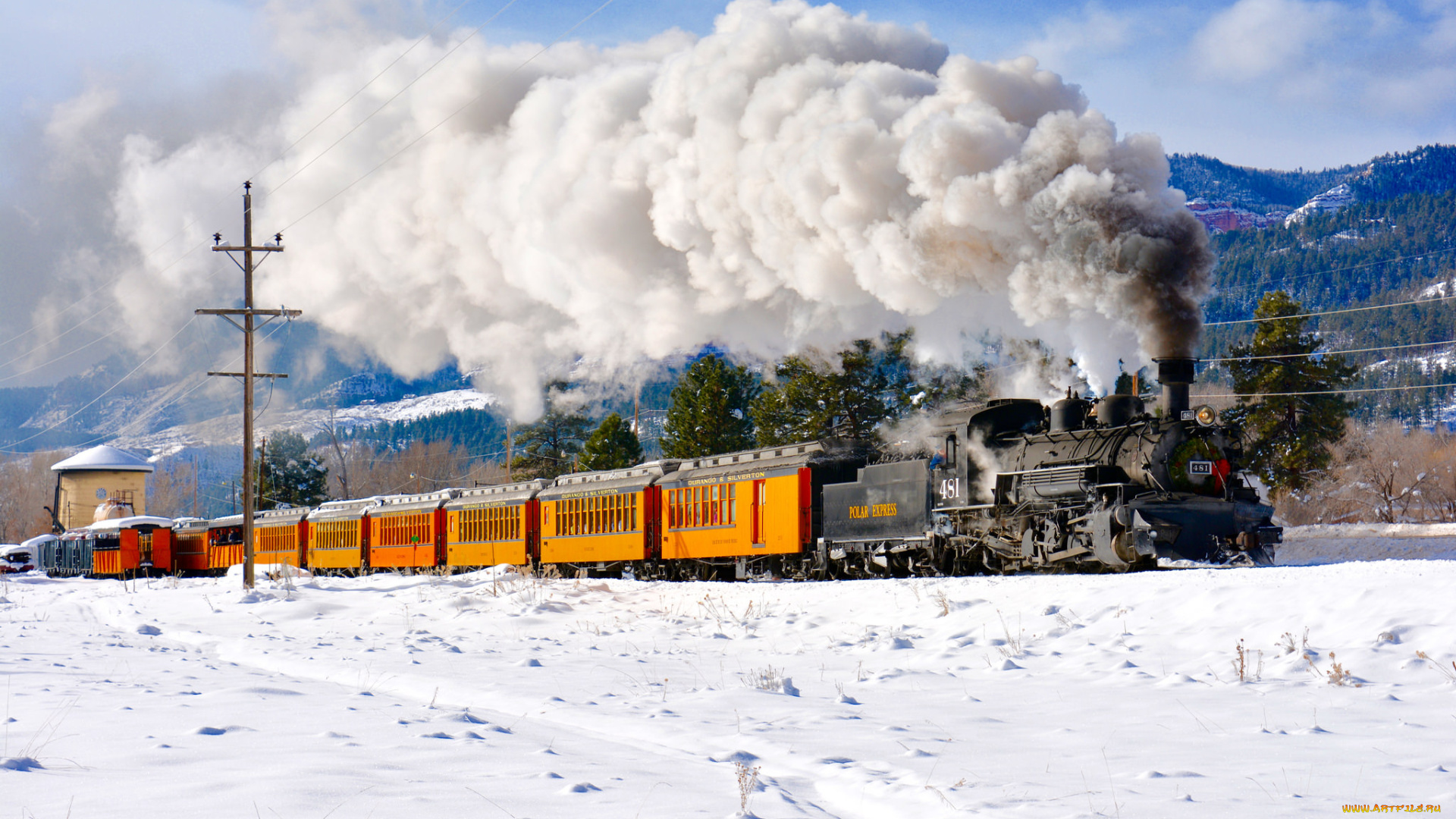 техника, паровозы, паровоз, рельсы