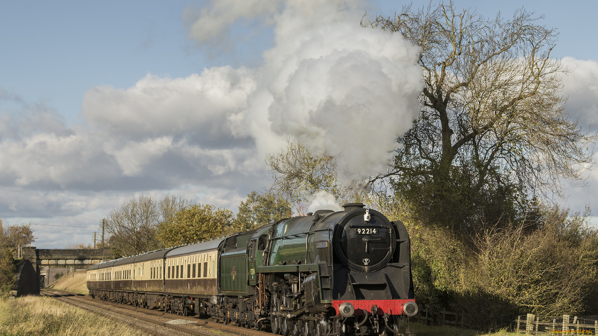 техника, паровозы, паровоз, рельсы