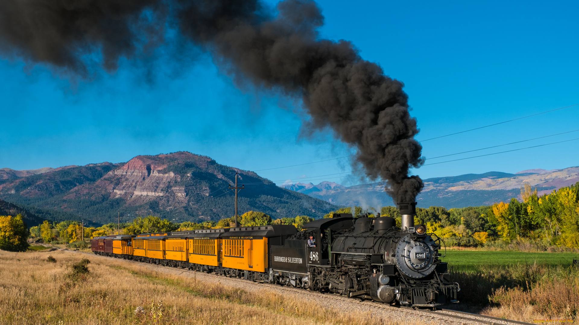 техника, паровозы, паровоз, рельсы