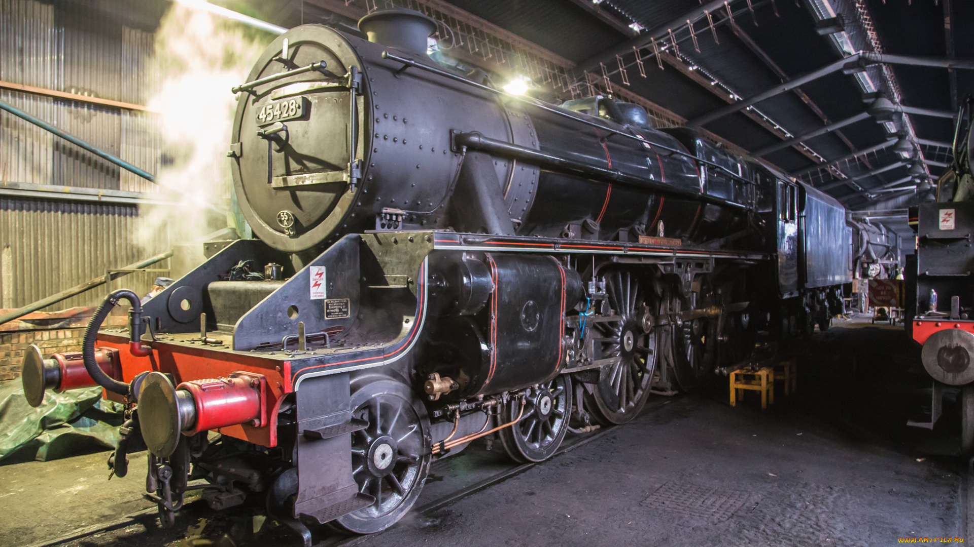 техника, паровозы, паровоз, рельсы