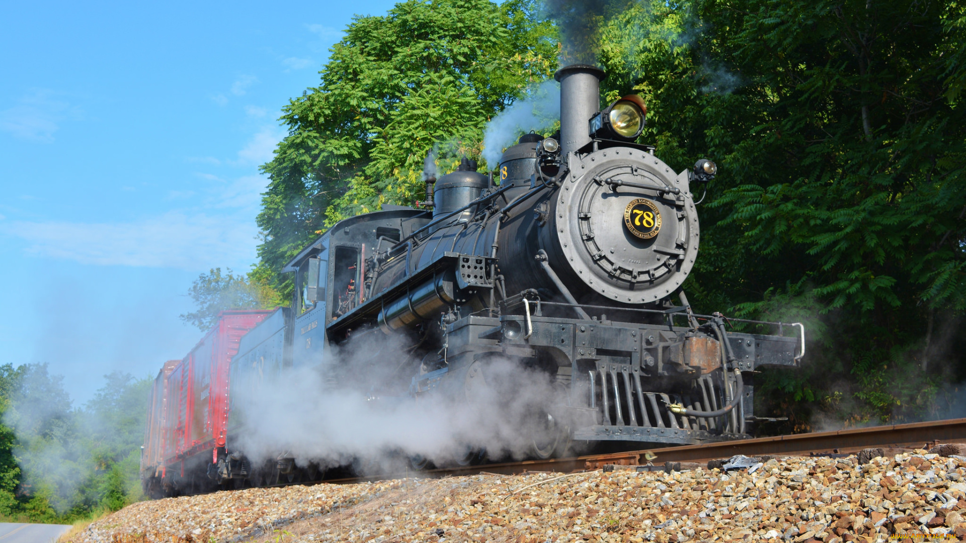 техника, паровозы, паровоз, рельсы