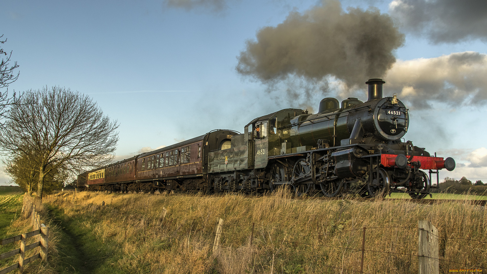 техника, паровозы, рельсы, паровоз