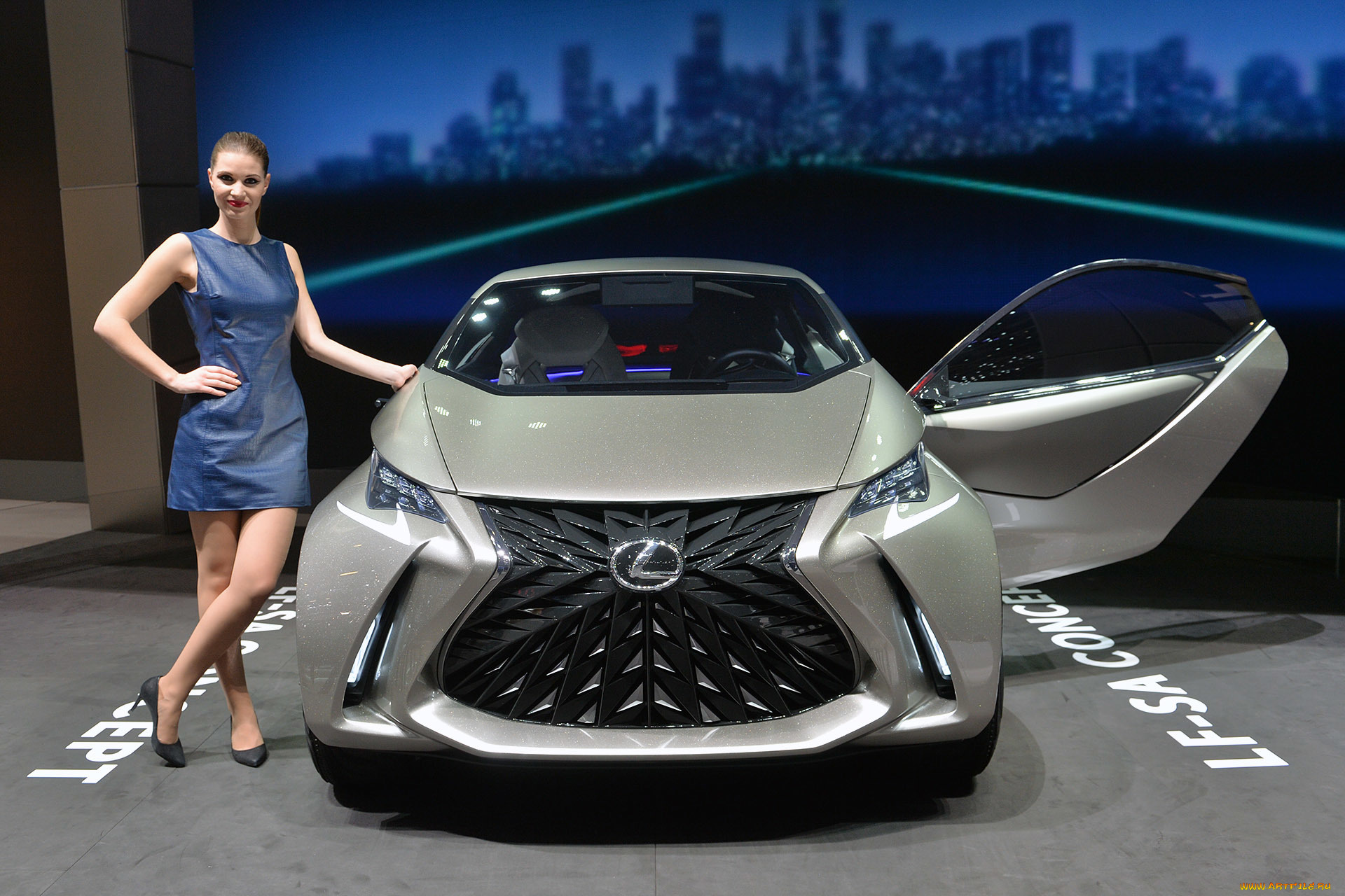 lexus, автомобили, -авто, с, девушками, автомобиль, девушка