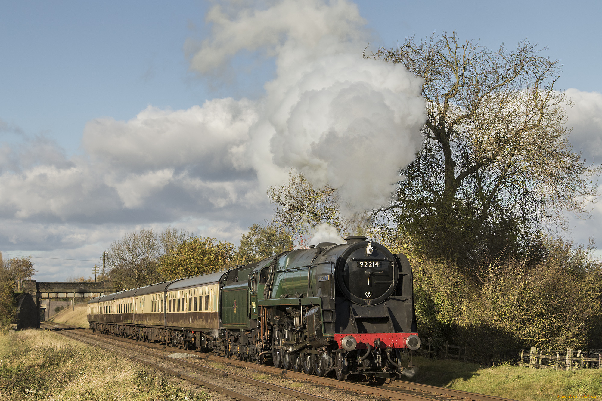 техника, паровозы, паровоз, рельсы