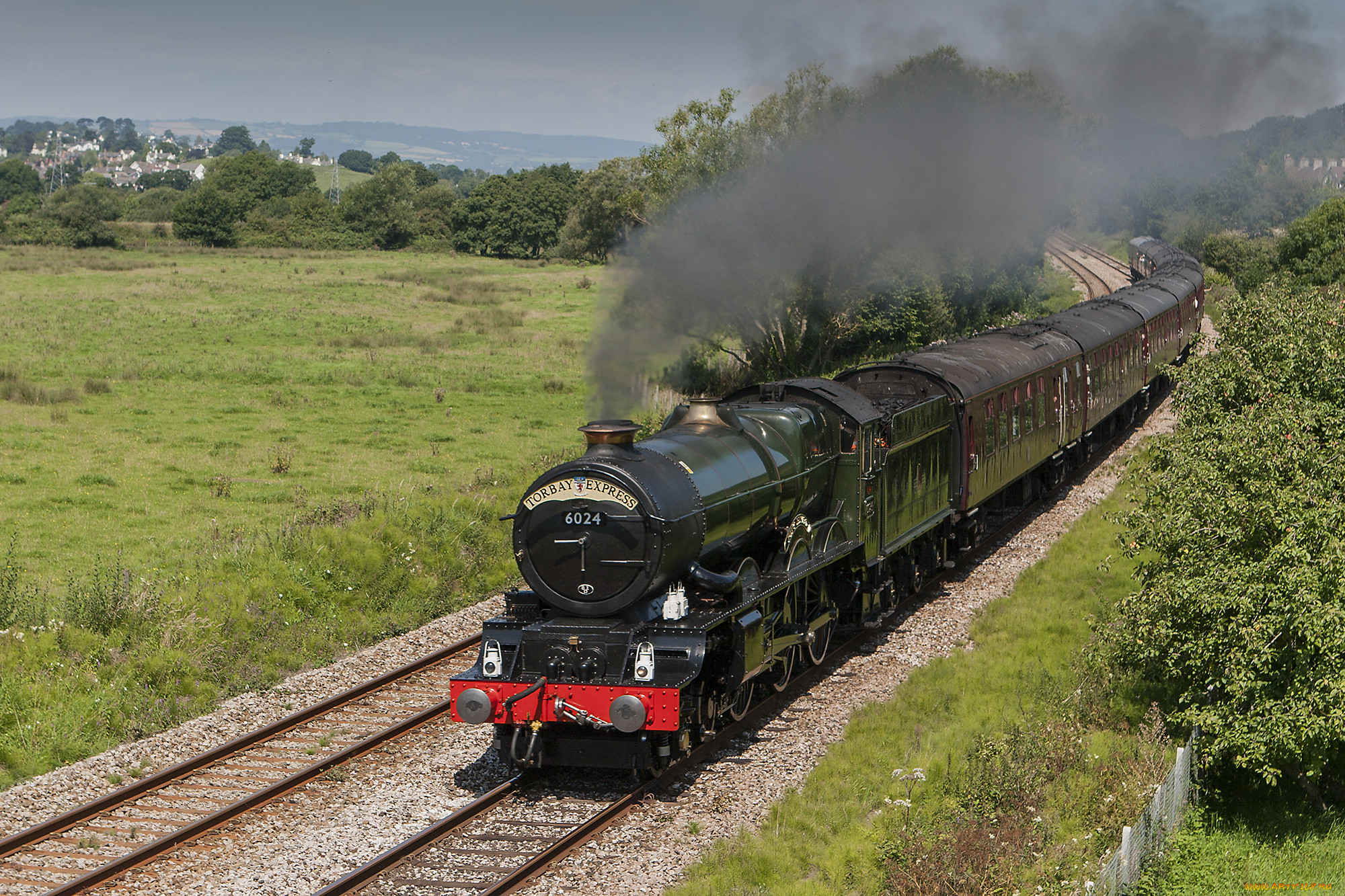 техника, паровозы, паровоз, рельсы