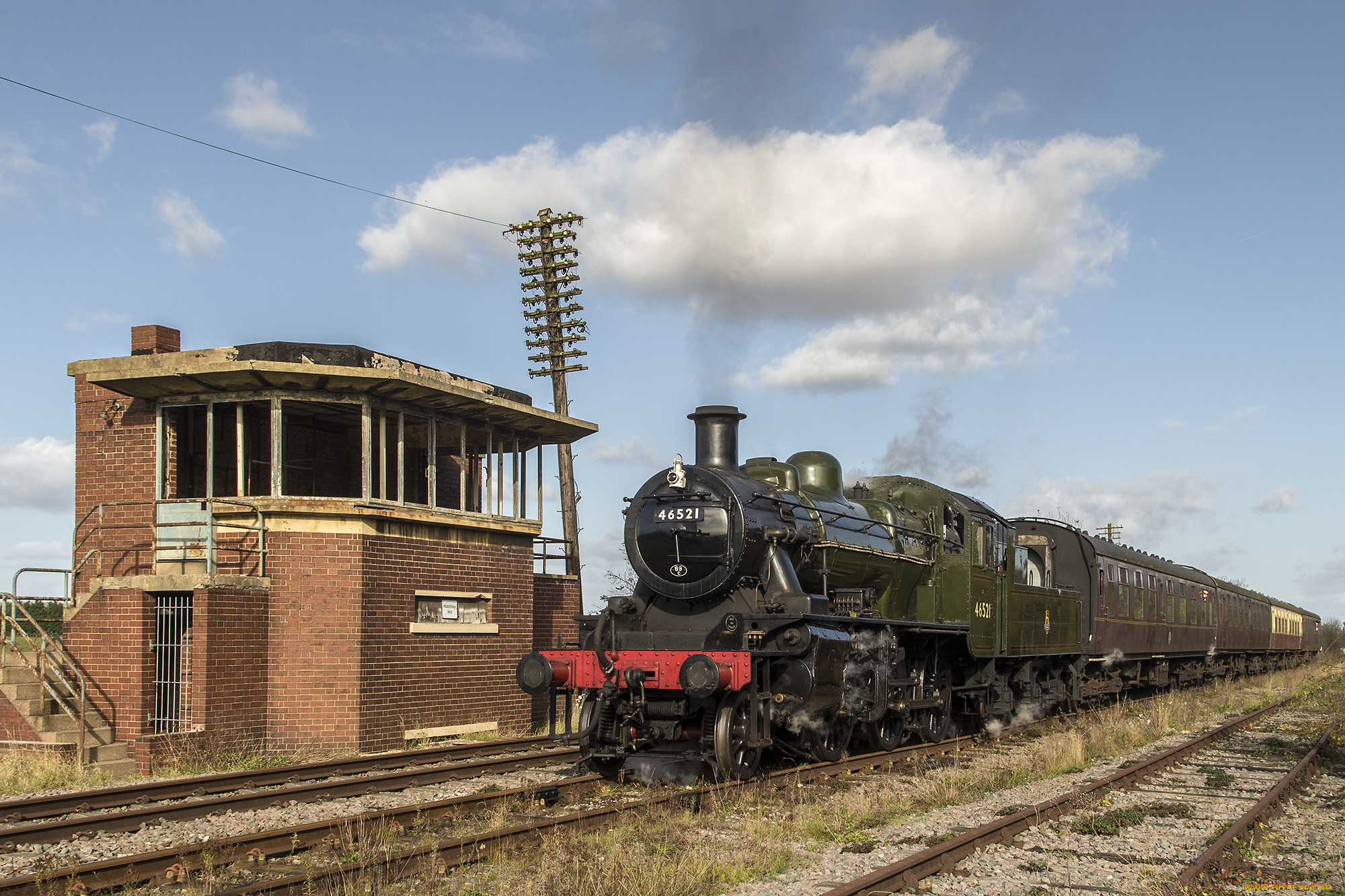 техника, паровозы, рельсы, паровоз