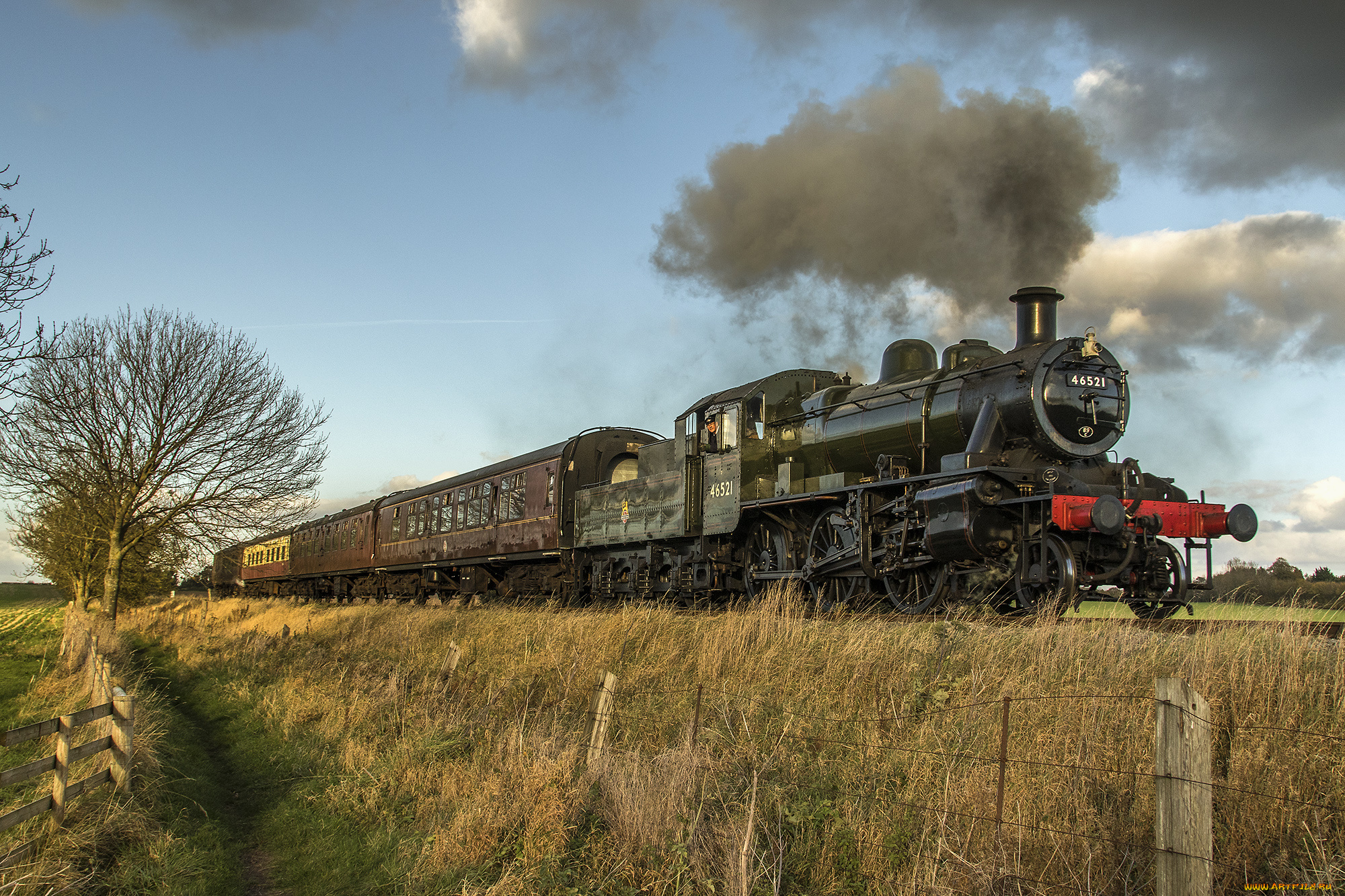 техника, паровозы, рельсы, паровоз