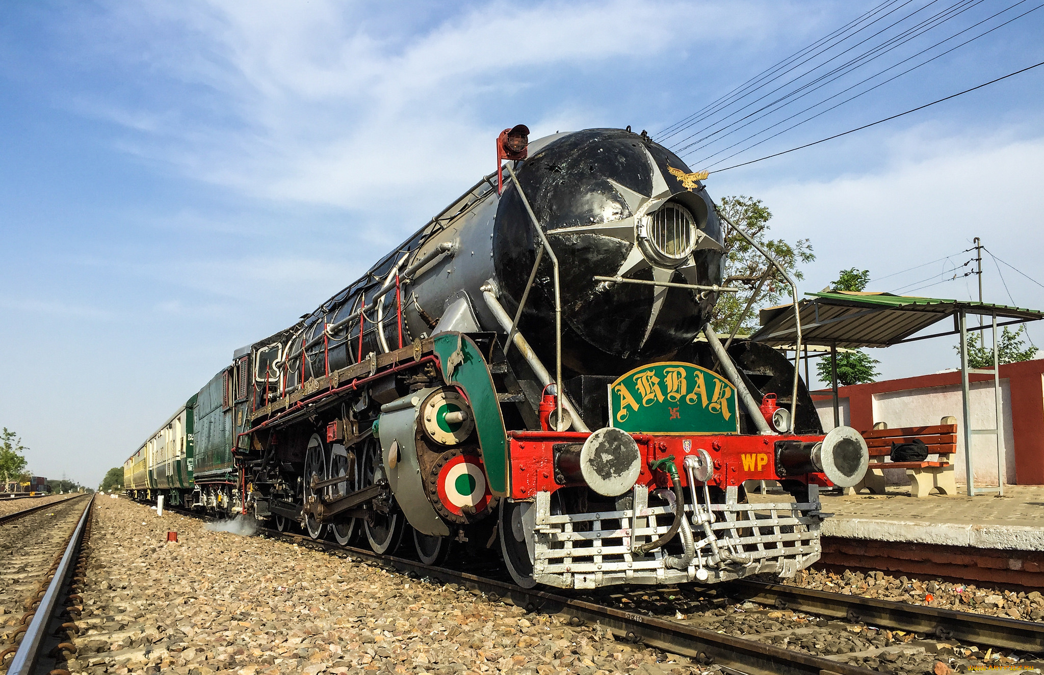 техника, паровозы, паровоз, рельсы