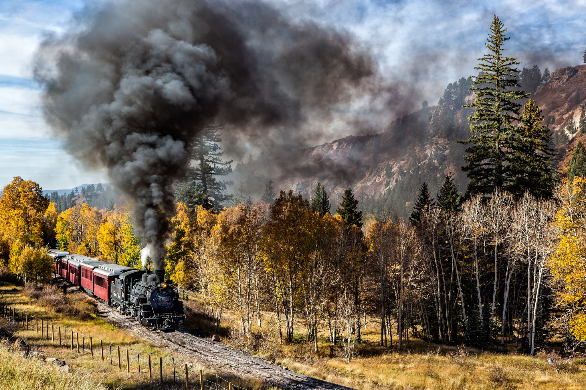 техника, паровозы, паровоз, рельсы