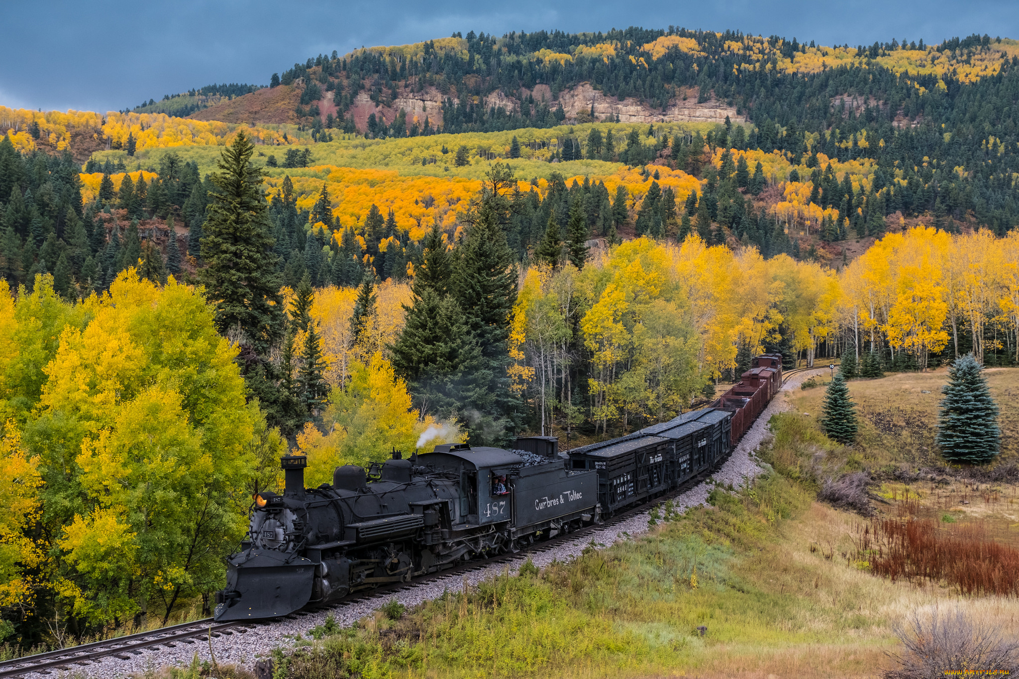 техника, паровозы, паровоз, рельсы