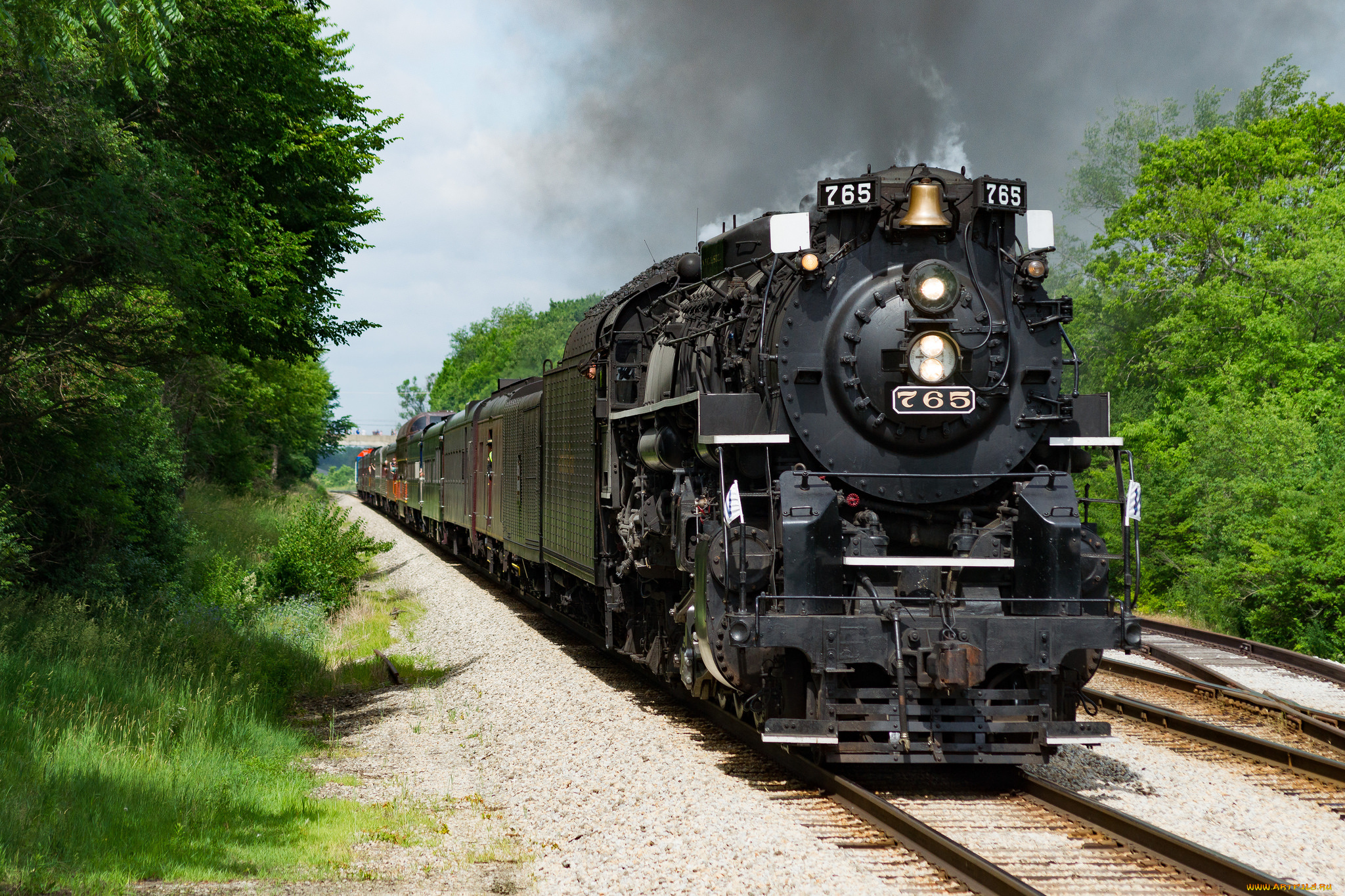 техника, паровозы, паровоз, рельсы