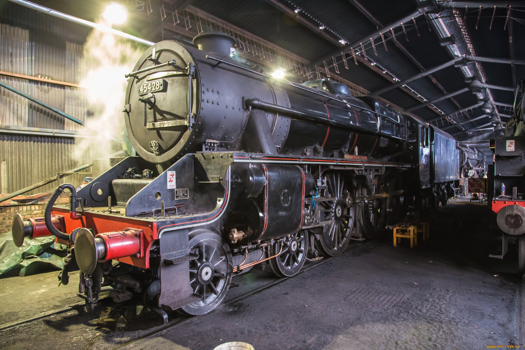 техника, паровозы, паровоз, рельсы