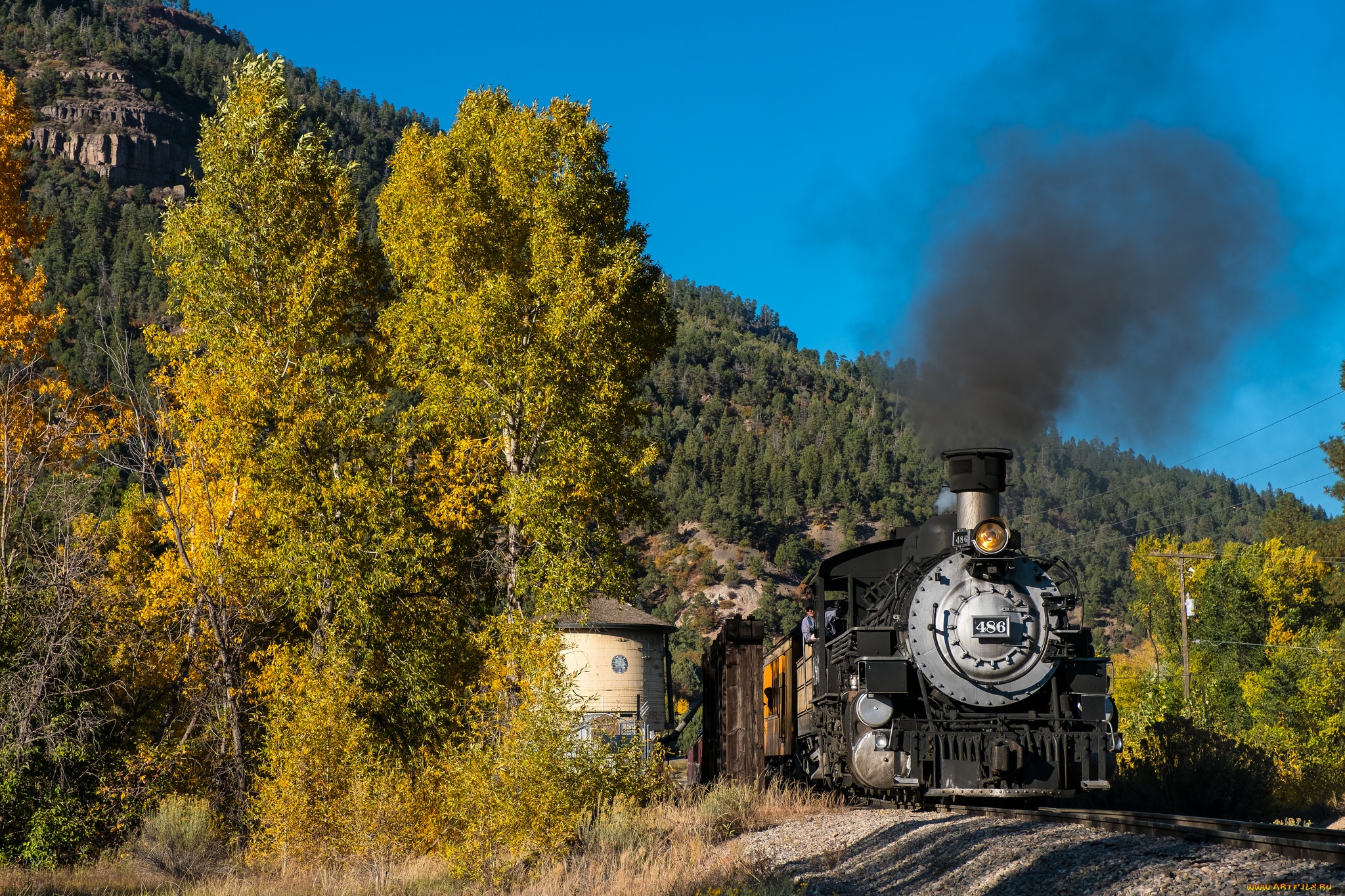 техника, паровозы, рельсы, паровоз