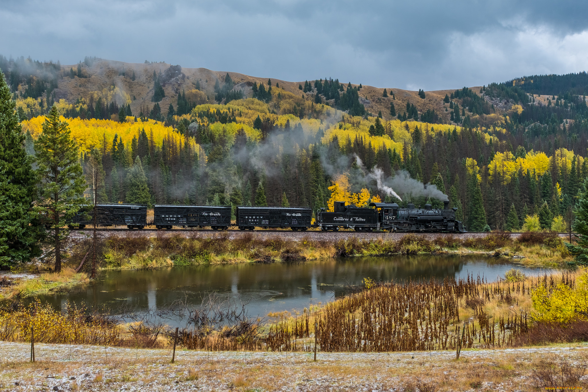 техника, паровозы, рельсы, паровоз