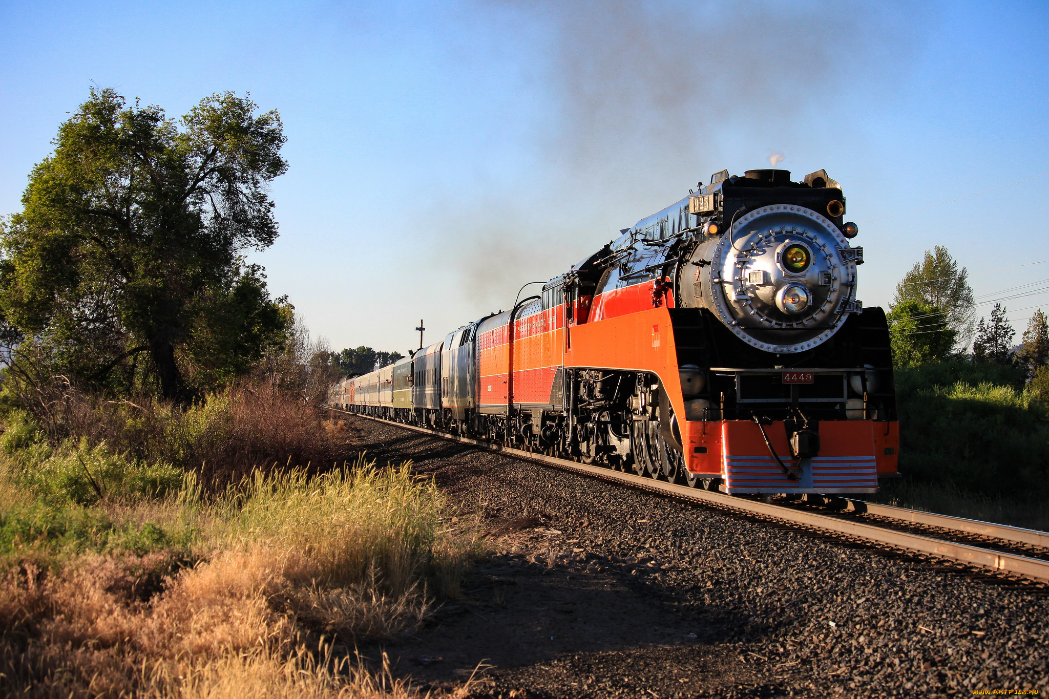 техника, паровозы, рельсы, паровоз