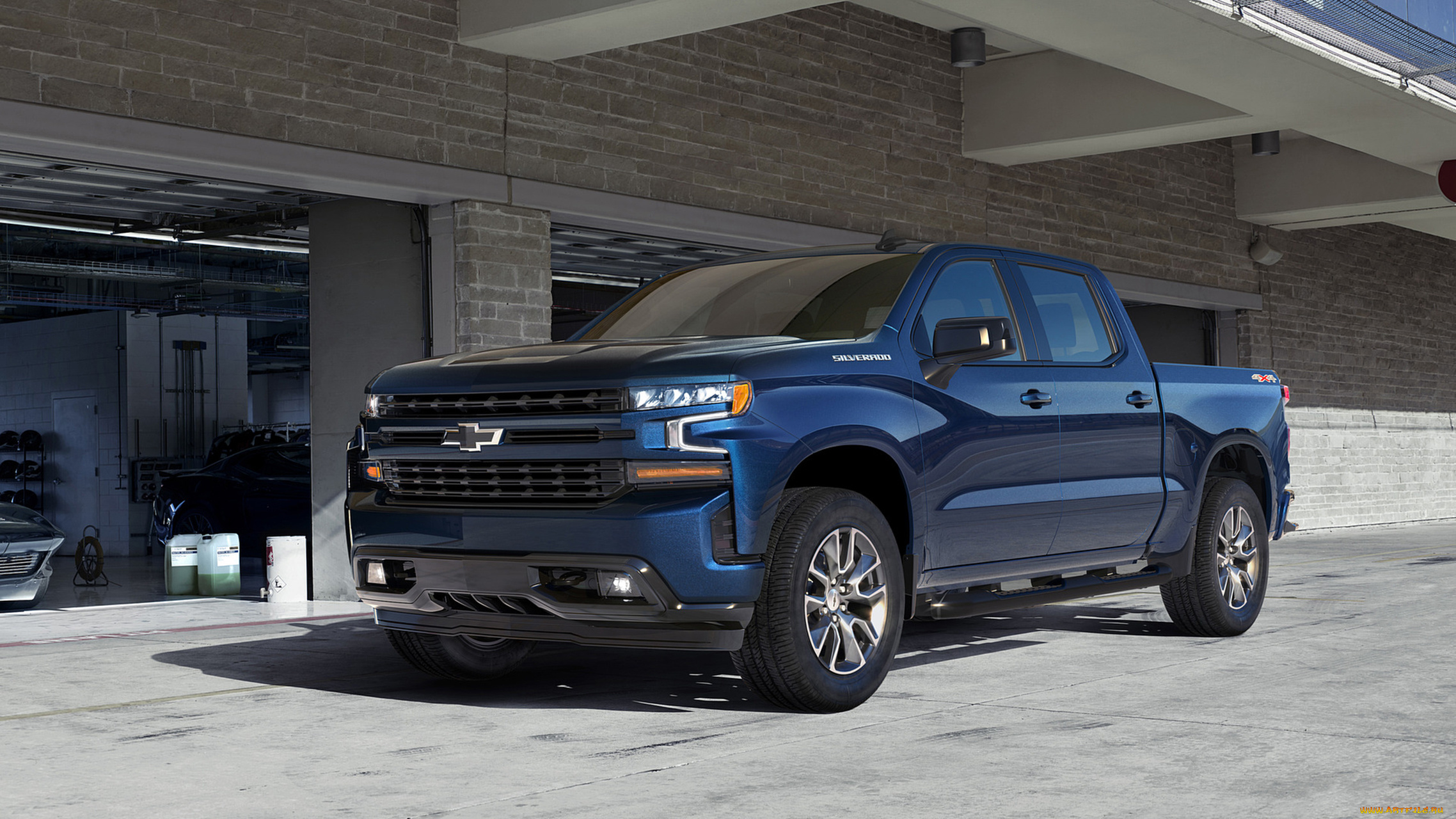 chevrolet, silverado, 2019, автомобили, chevrolet, silverado, blue, 2019