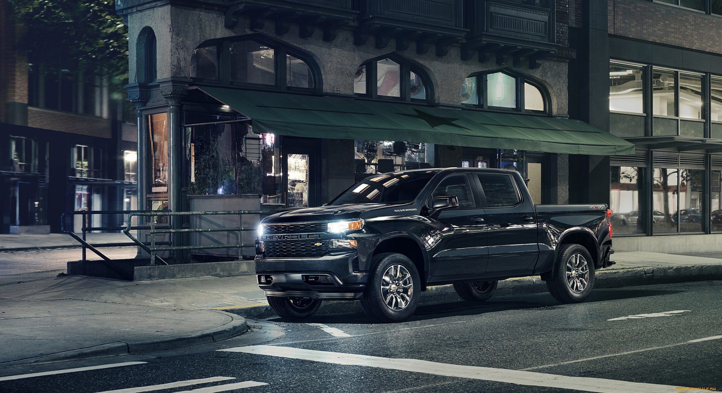 chevrolet, silverado, 2019, автомобили, chevrolet, чёрный, 2019, silverado