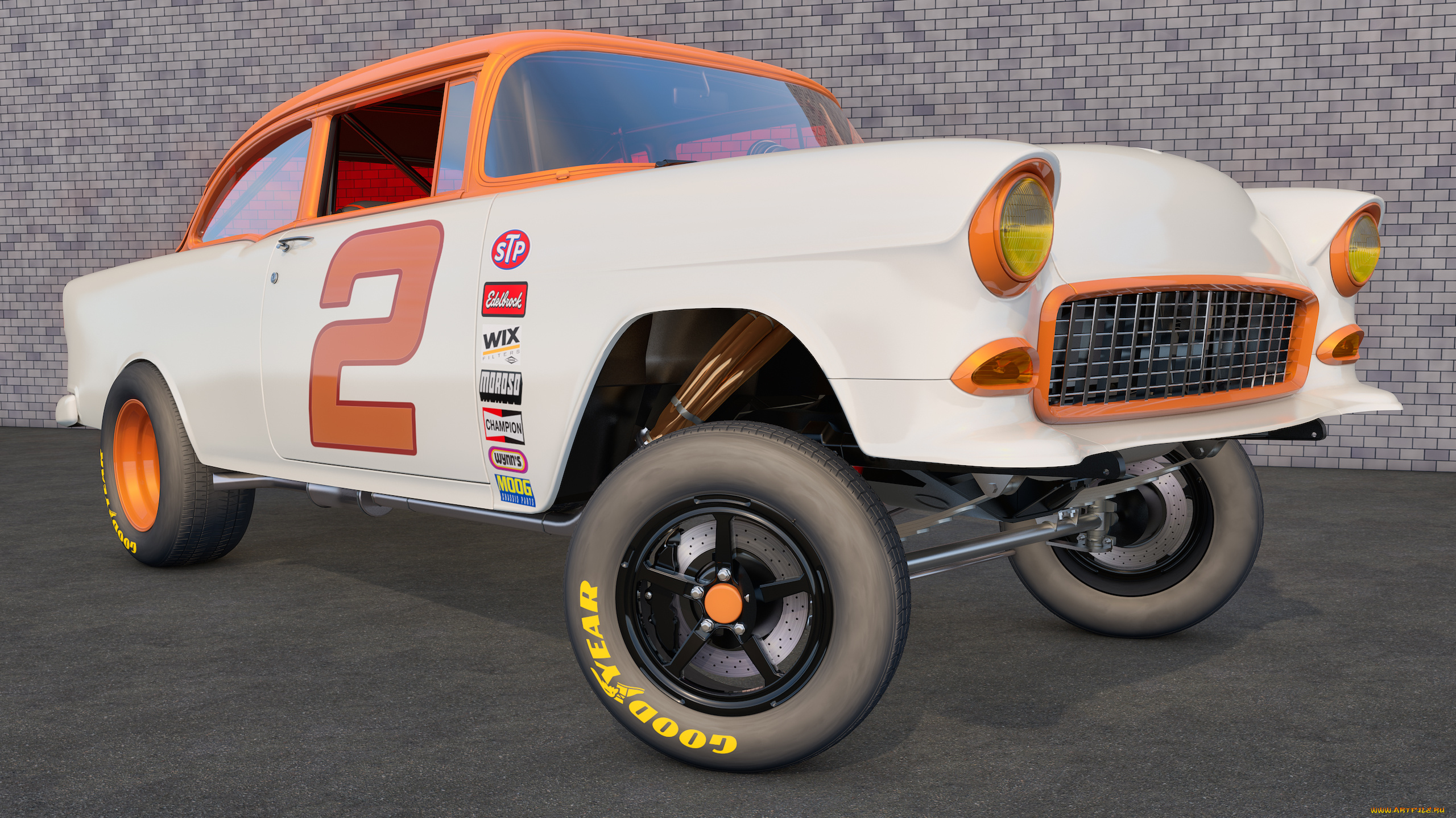 автомобили, 3д, автомобиль, фон