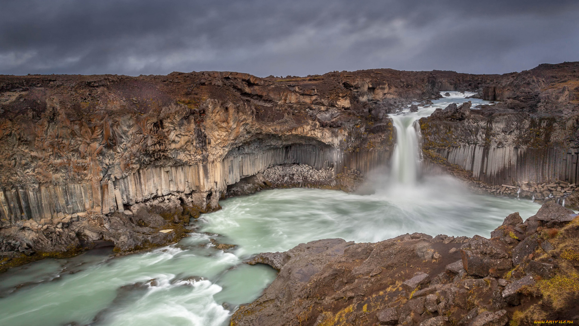природа, водопады, простор