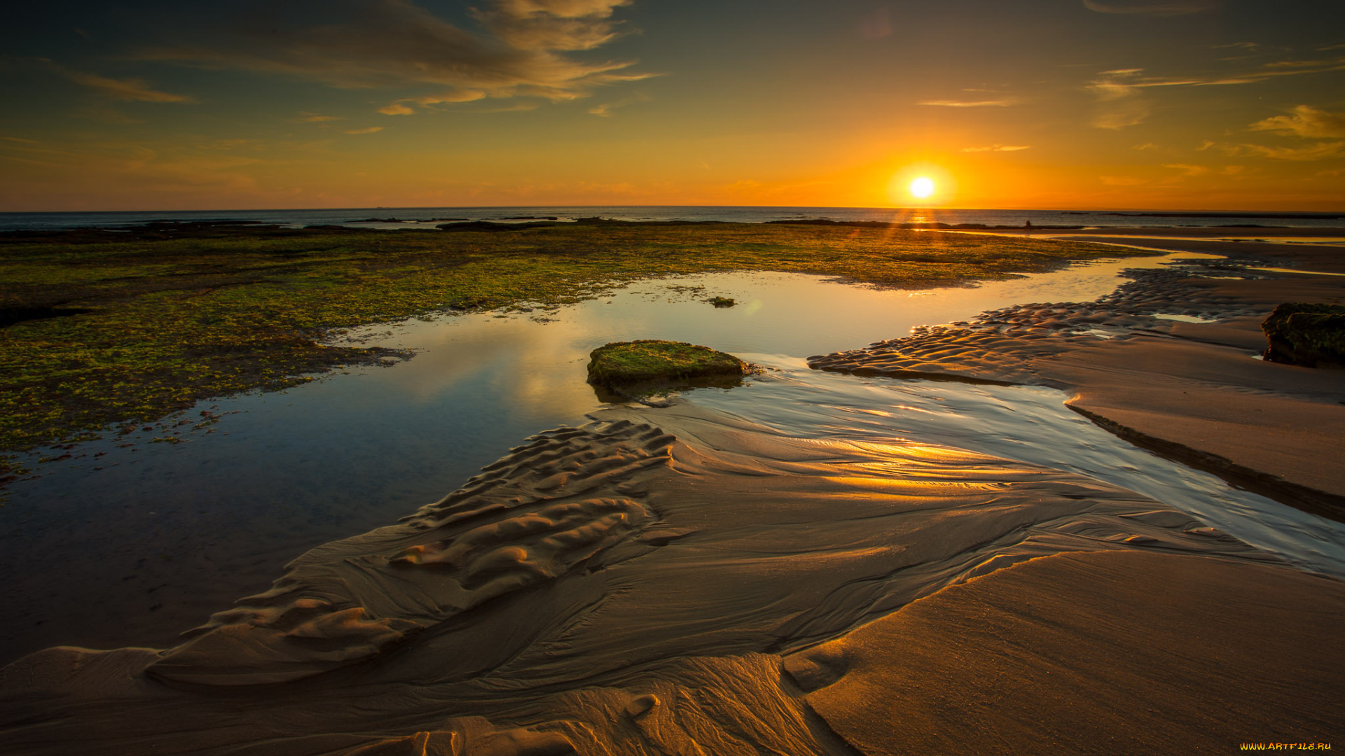 природа, восходы, закаты, простор