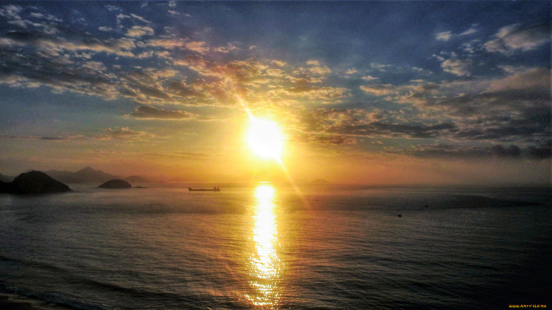 природа, восходы, закаты, простор