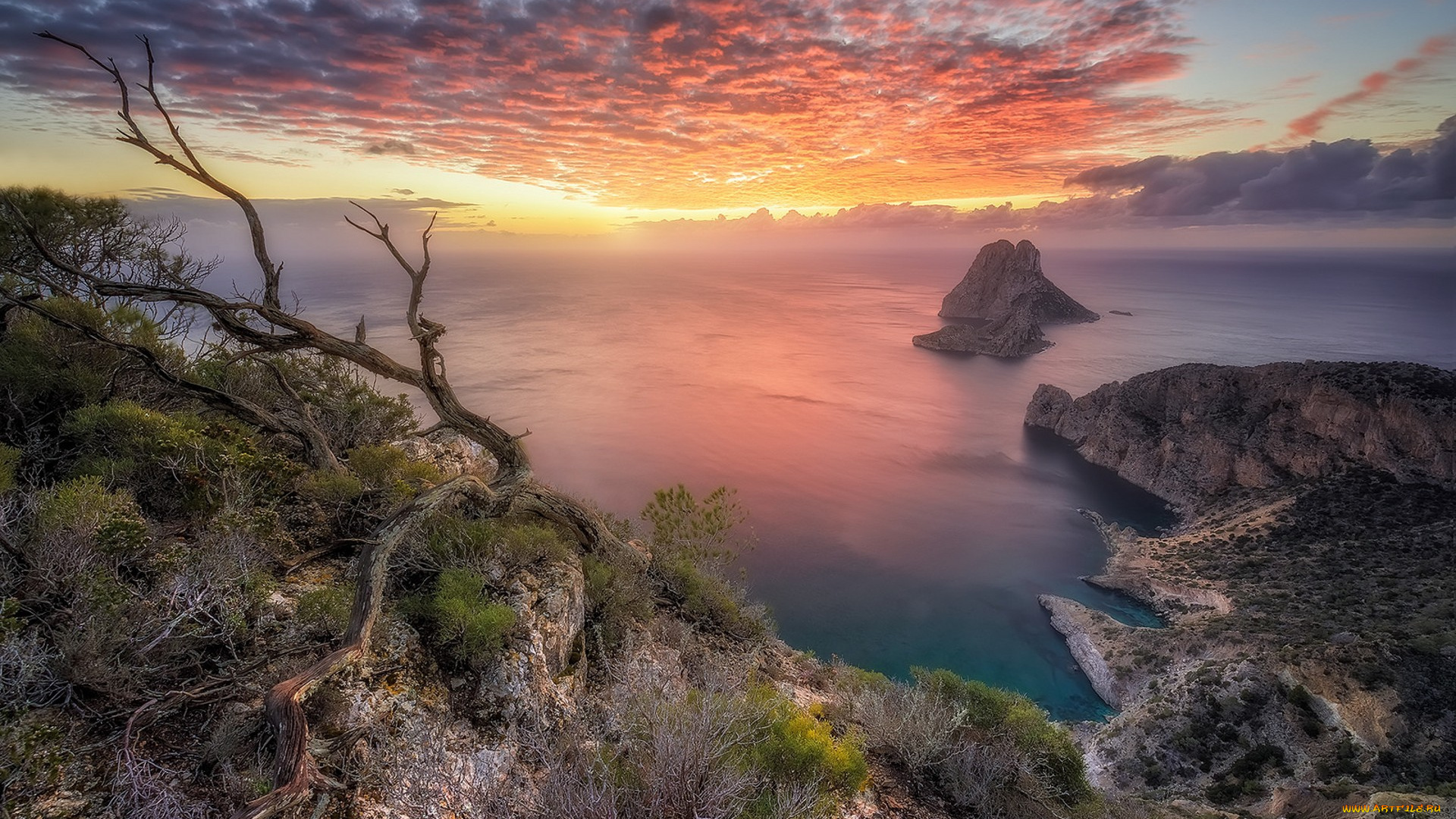 природа, восходы, закаты, простор