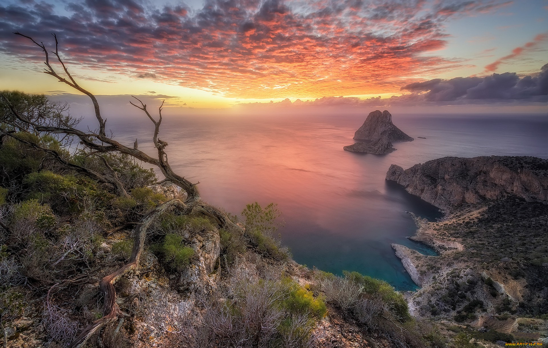 природа, восходы, закаты, простор