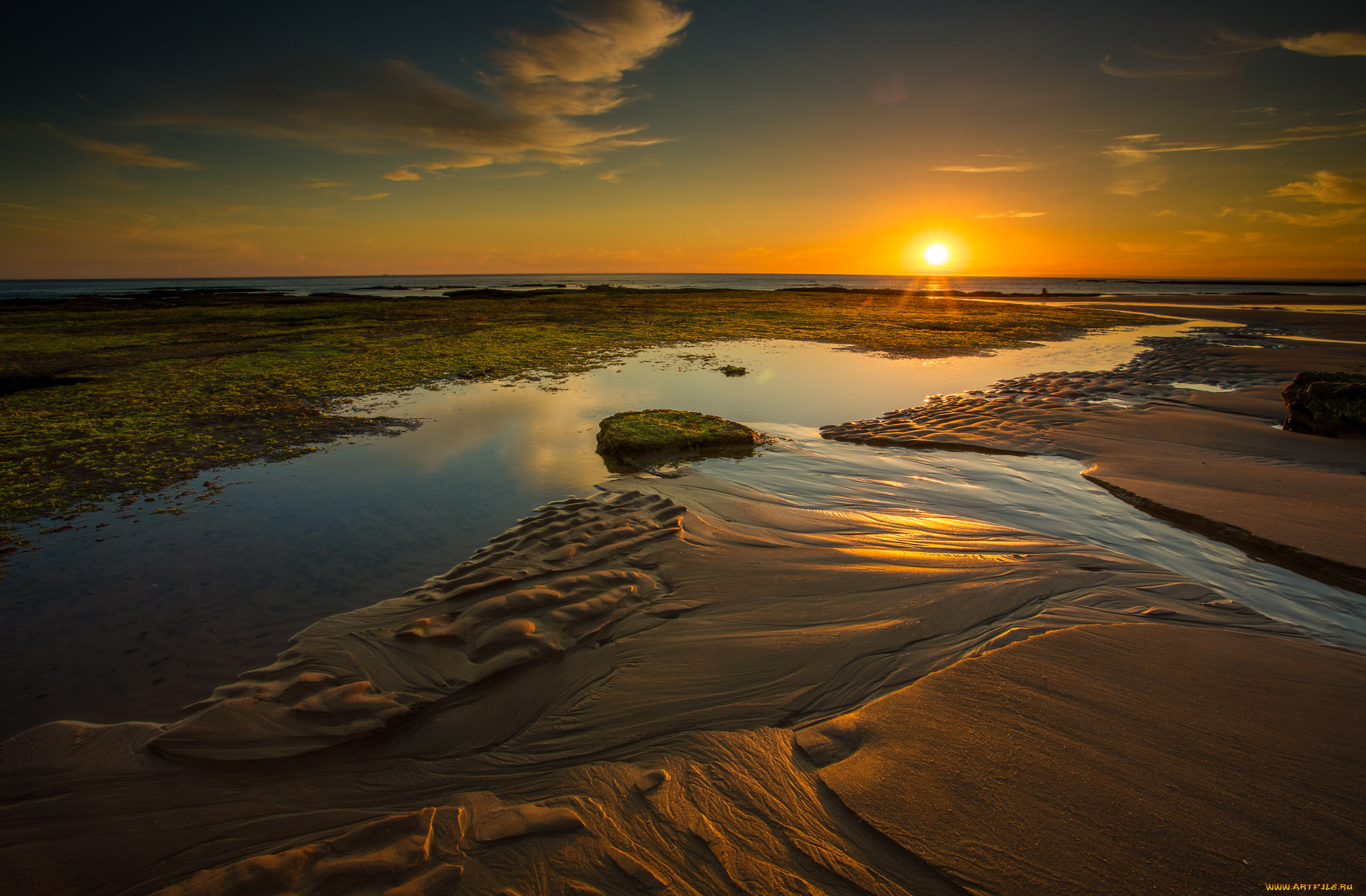 природа, восходы, закаты, простор