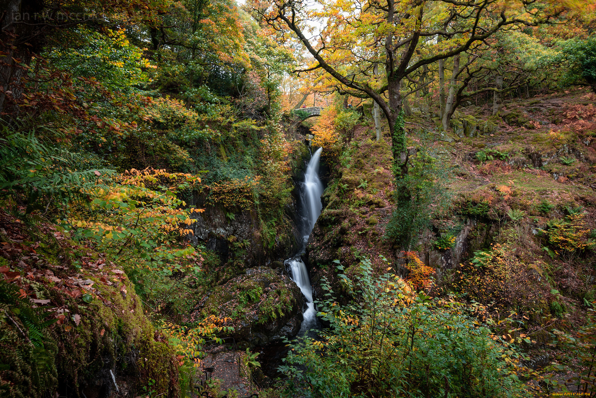 природа, водопады, простор