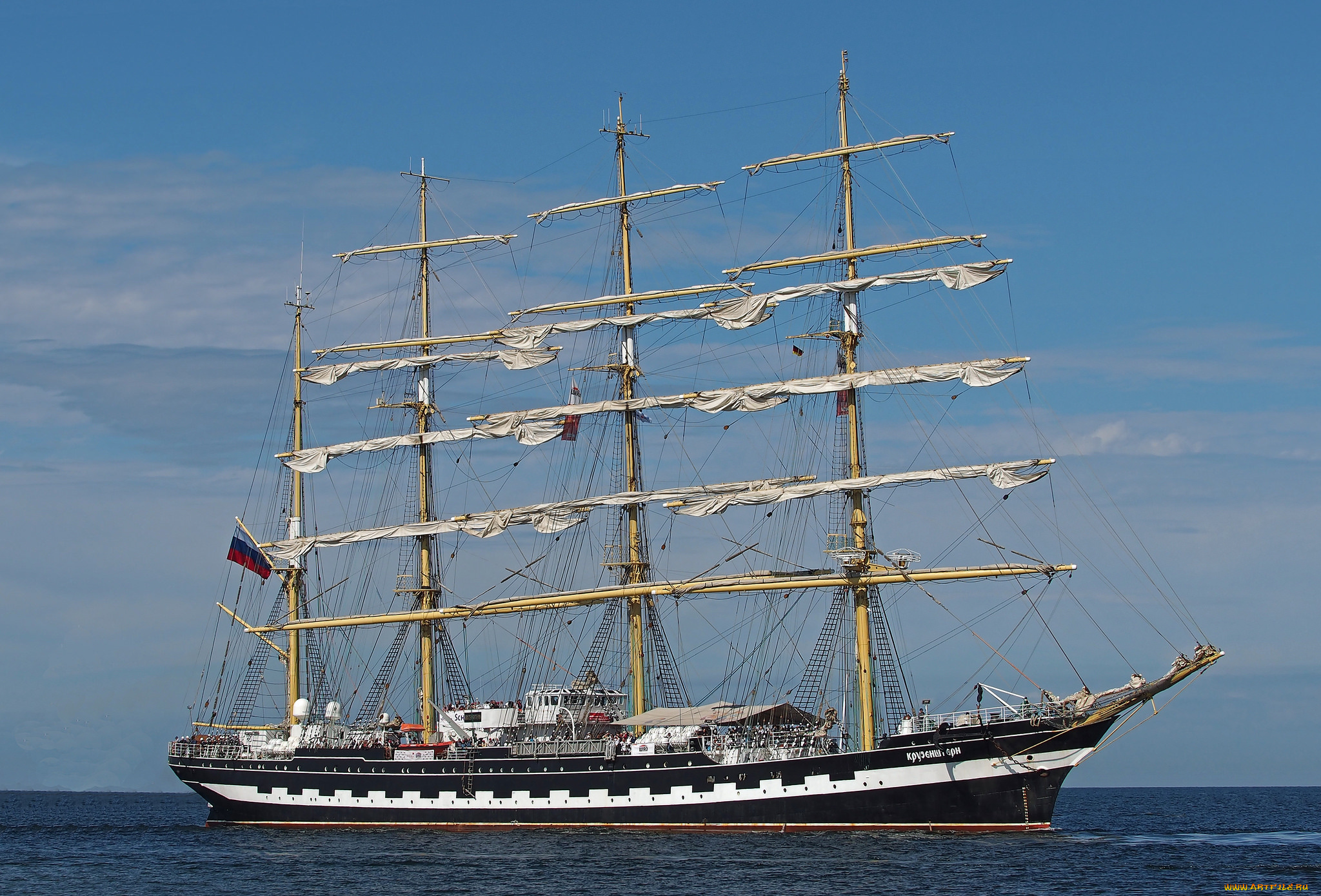kruzenshtern, , крузенштерн, корабли, парусники, мачты, паруса