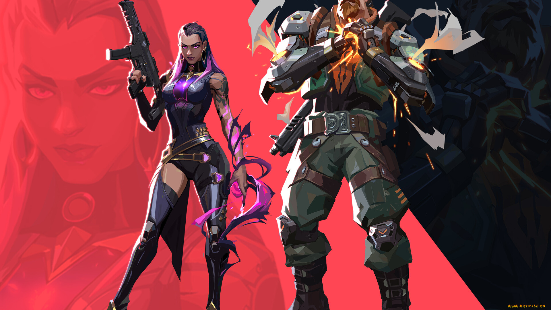 видео, игры, valorant, персонажи, оружие