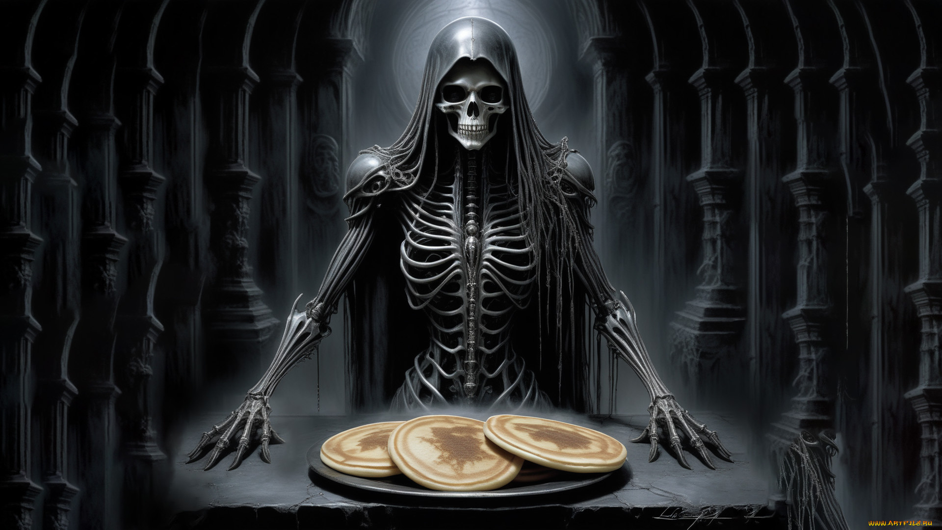 фэнтези, нежить, нейросети, графика, нейроарт, ai, art, нейронные, сети, рисунки, нейро, искусство