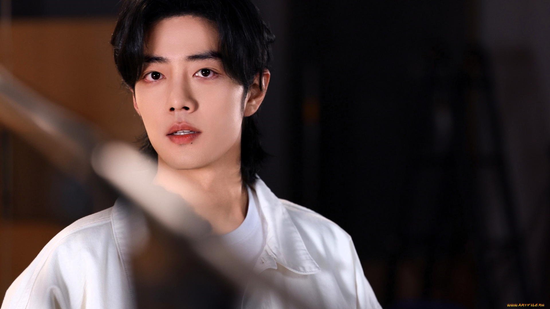 мужчины, xiao, zhan, актер, рубашка