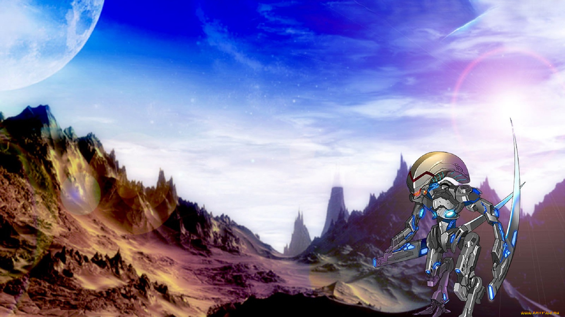 видео, игры, zero, online, скалы, горы, робот