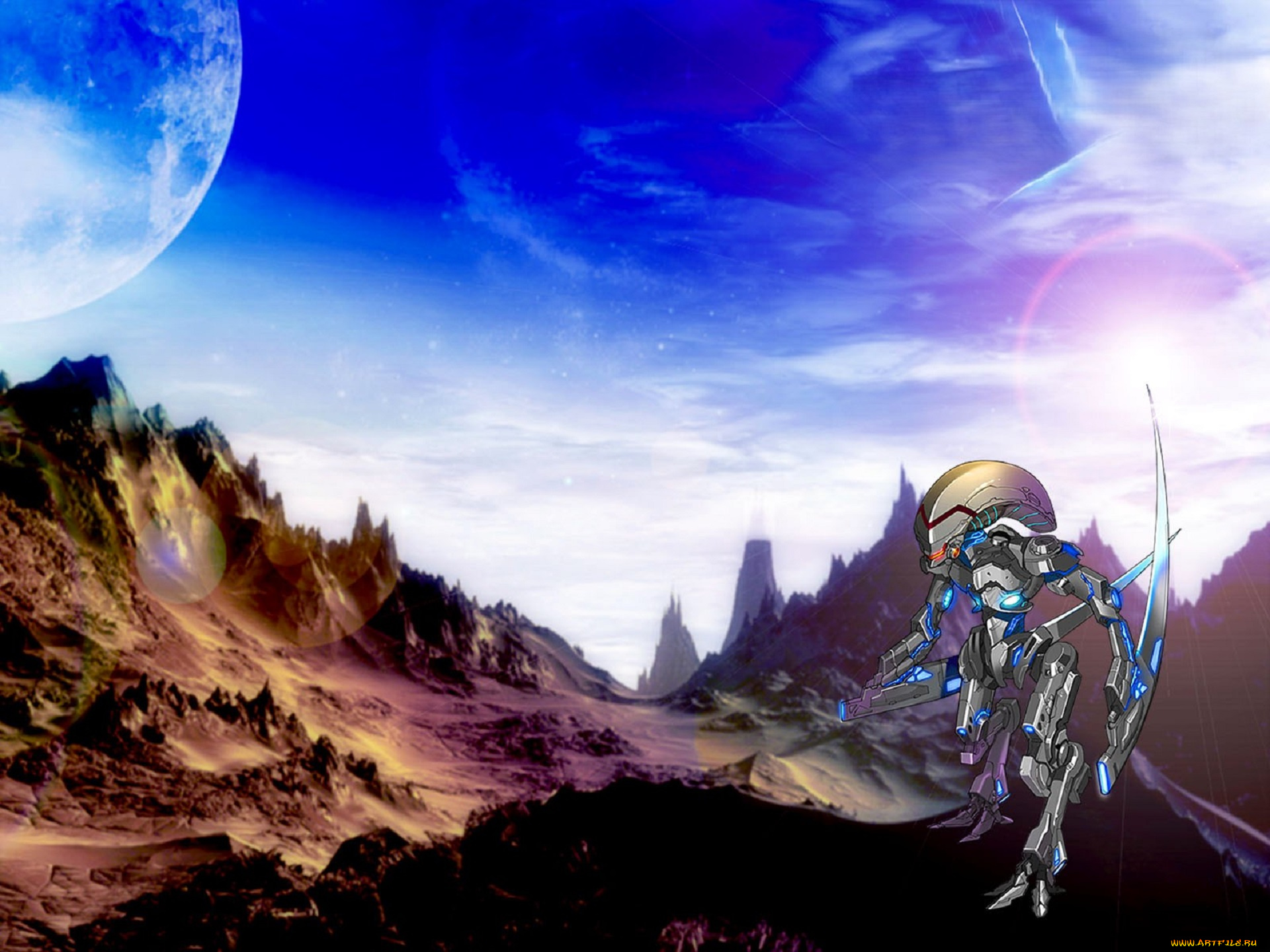 видео, игры, zero, online, скалы, горы, робот