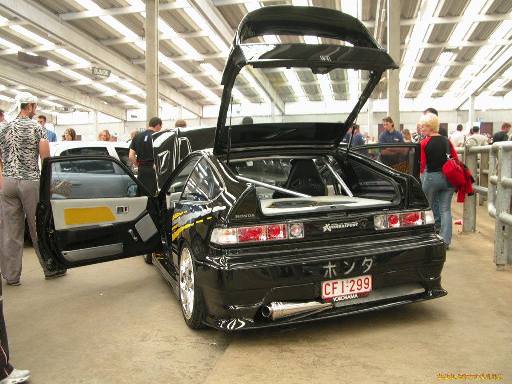 honda, crx, автомобили