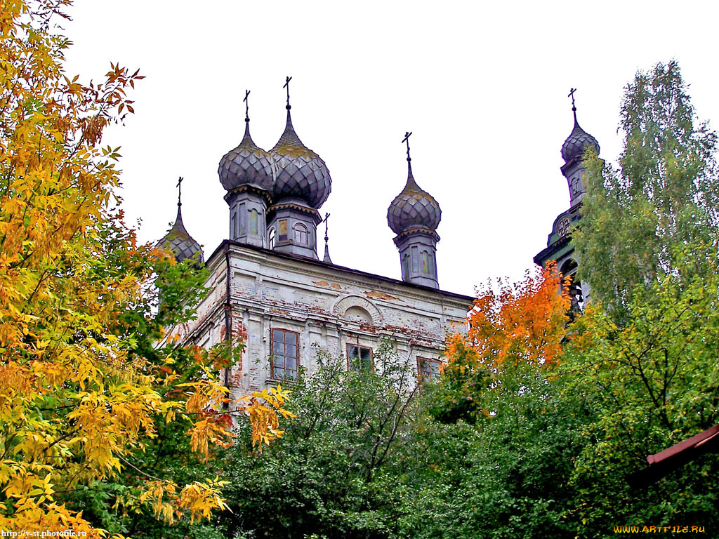 плес, ивановская, область, города, православные, церкви, монастыри