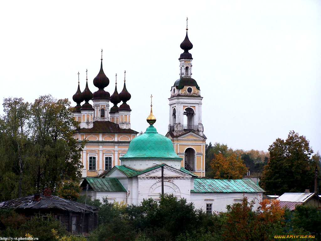 плес, ивановская, область, города, православные, церкви, монастыри